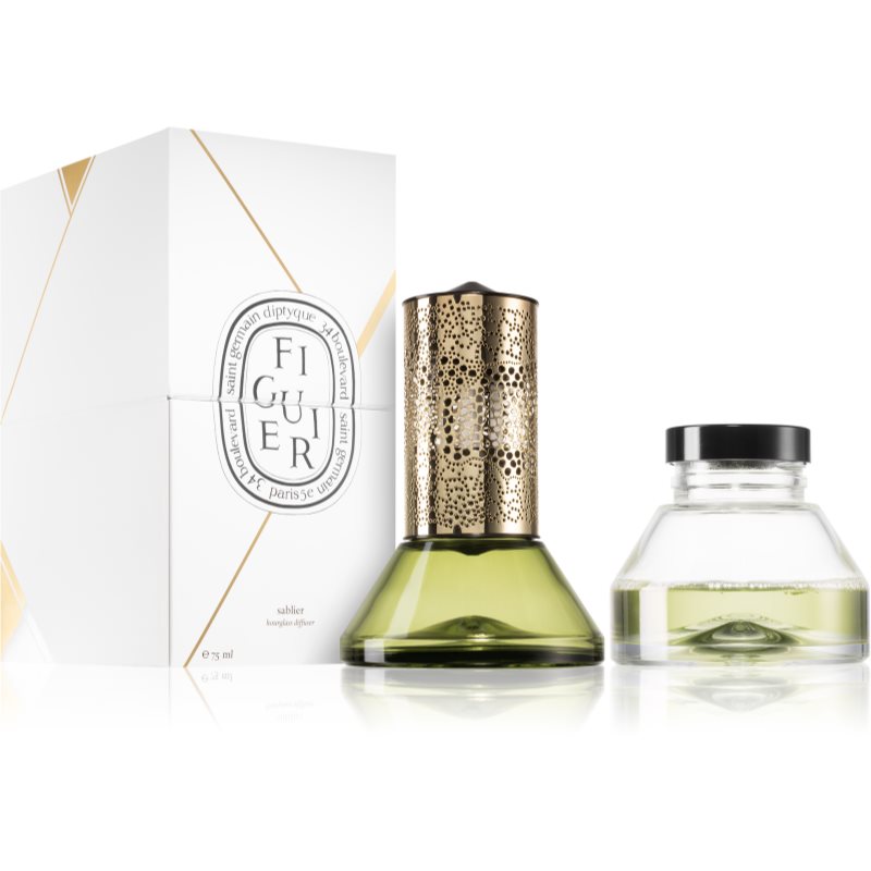 Diptyque Figuier Aroma Diffuser With Refill Hourglass 75 Ml