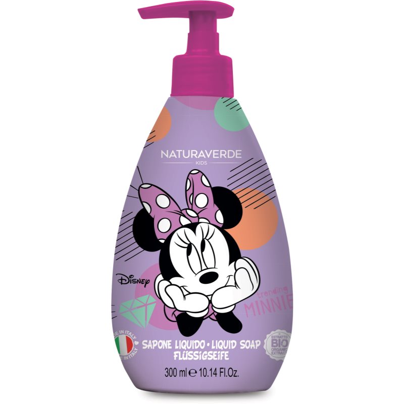 Disney Minnie Mouse Liquid Soap рідке мило для рук для дітей Sweet Strawberry 300 мл
