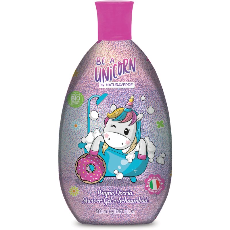 Be a Unicorn Naturaverde Shower Gel sprchový gel pro děti 500 ml
