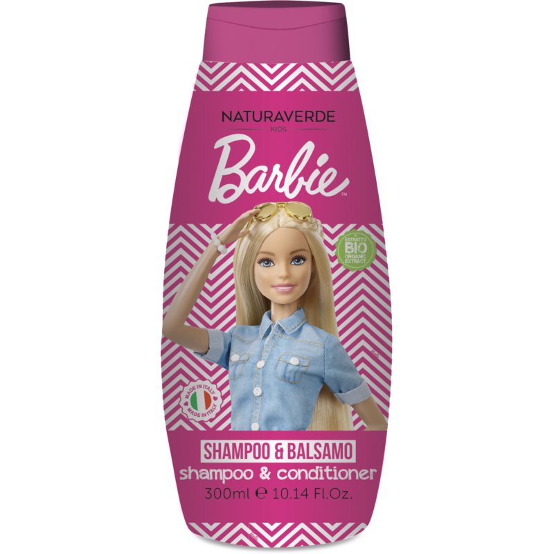 Barbie Shampoo And Conditioner 2-in-1 Shampoo And Conditioner For Children 300 Ml