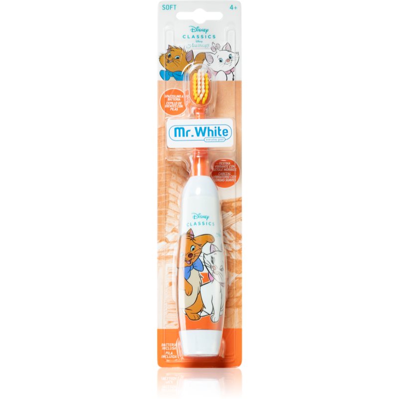 Disney The AristoCats Battery Toothbrush children's battery toothbrush soft 4y+ 1 pc
