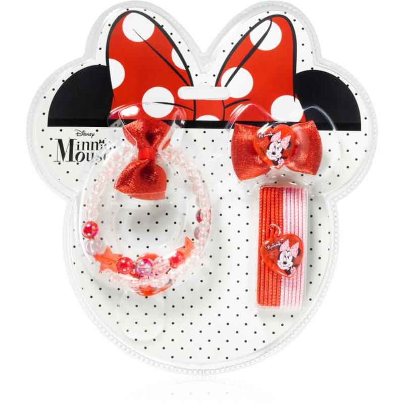 Disney Minnie Mouse Hair Set IV dárková sada (pro děti)