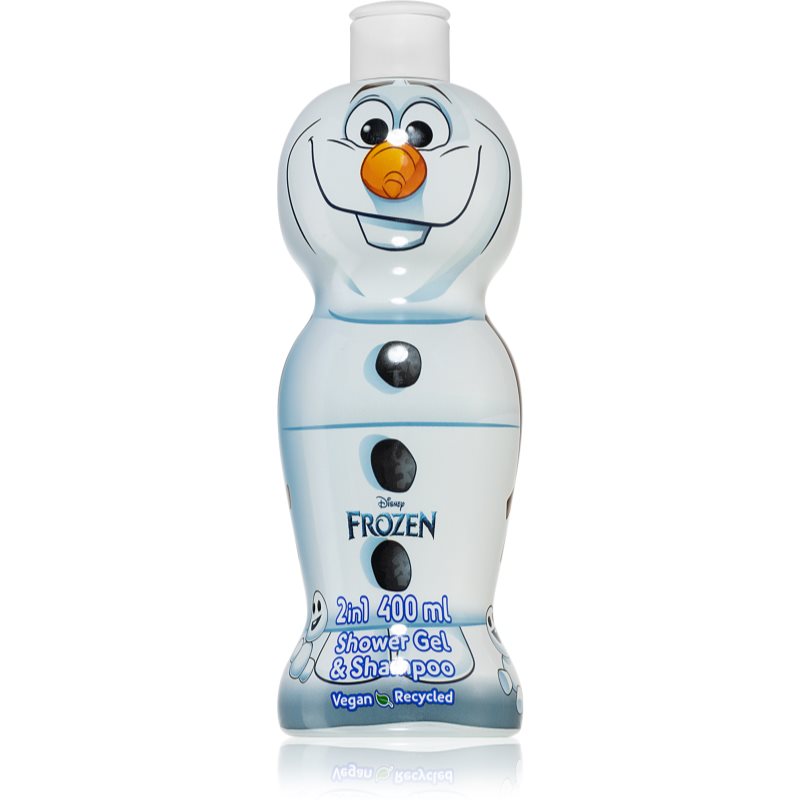 E-shop Disney Frozen 2 Olaf jemný sprchový gel a šampon pro děti 400 ml