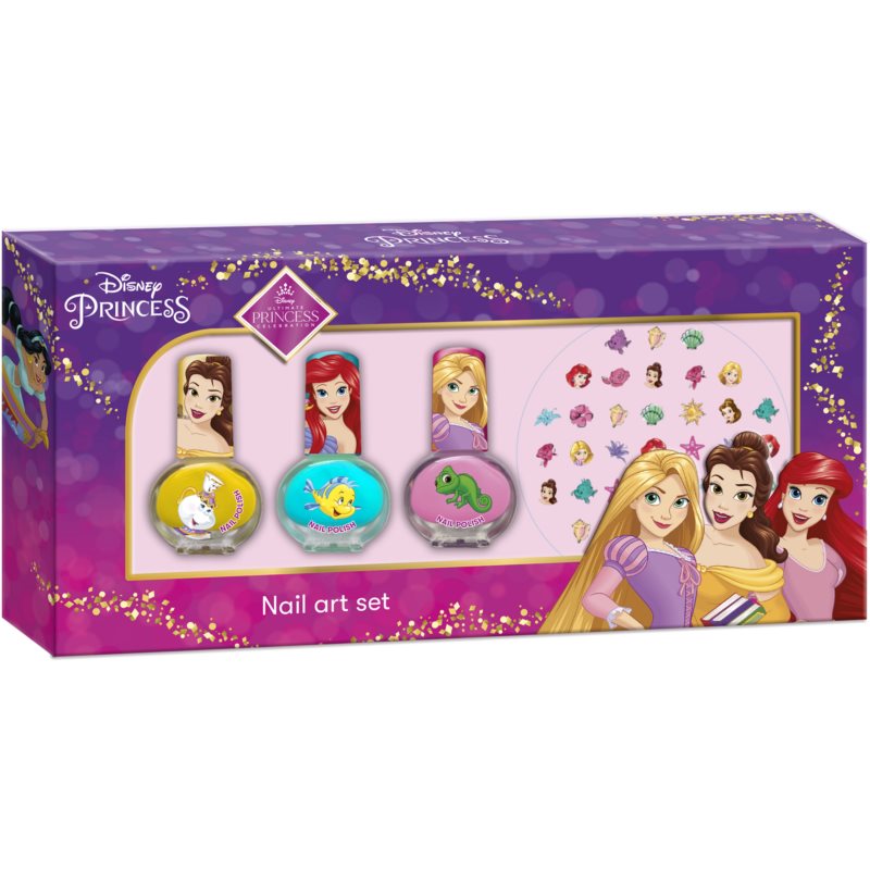 E-shop Disney Princess Nail Art Set dárková sada pro děti