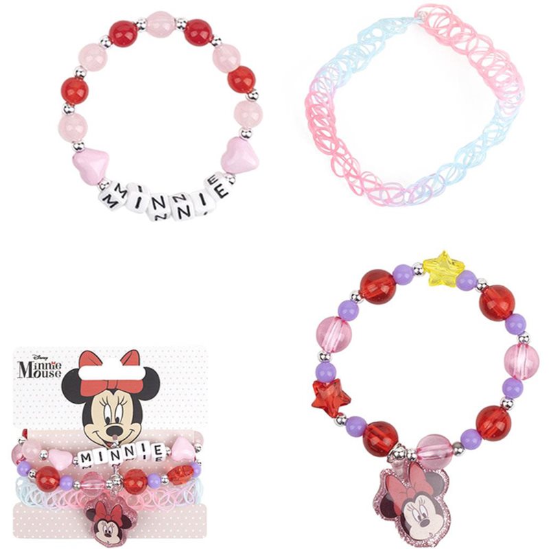 Disney Minnie Bracelets náramek pro děti 3 ks