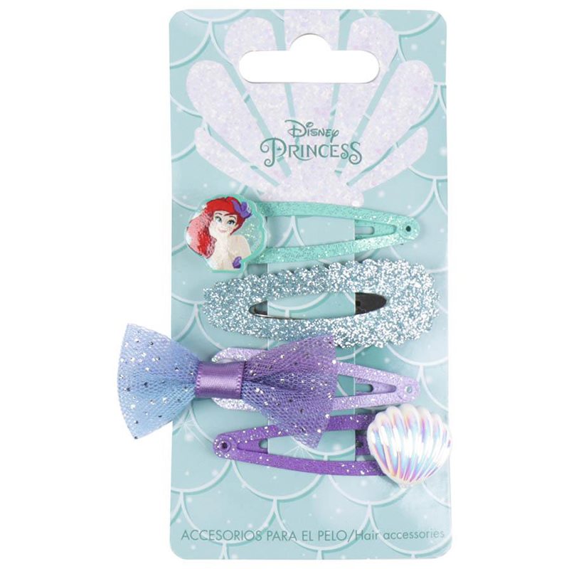 Disney The Little Mermaid Hair Accessories фиби за коса 4 бр.