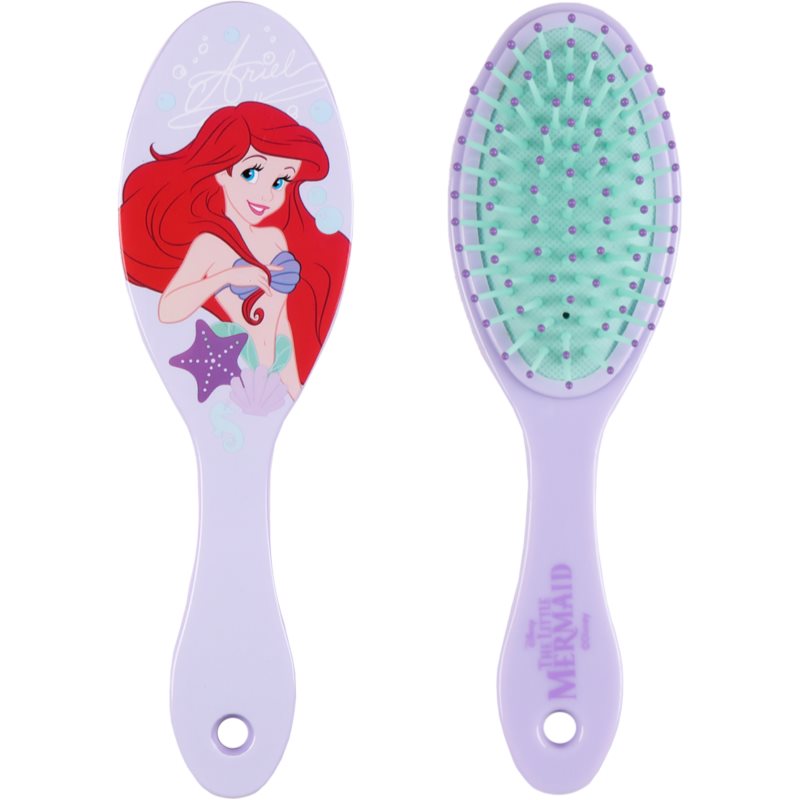 Disney The Little Mermaid Detangling Hairbrush Hairbrush For Children Ariel 1 Pc