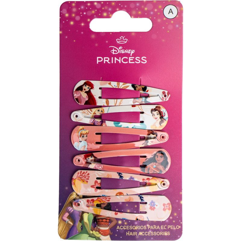 Disney Princess Hair Accessories κλιπ για τα μαλλιά για παιδιά 6 τμχ φωτογραφία