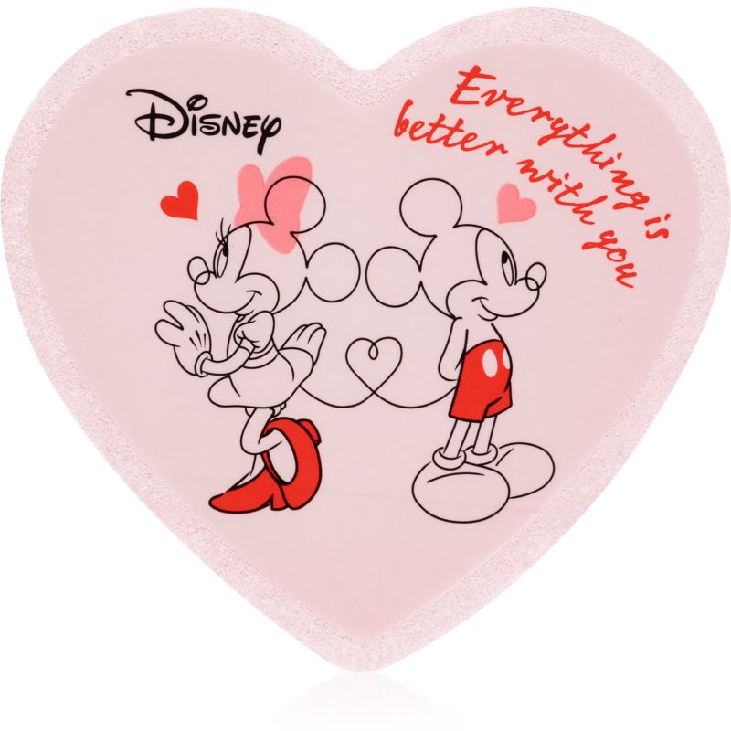 Disney Mickey&Minnie šumivá koule do koupele pro děti Everything is better with you pink 150 g