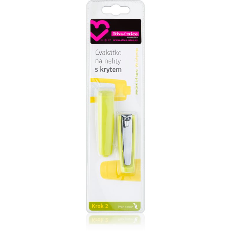 

Diva & Nice Cosmetics Accessories кусачки для нігтів з чохлом