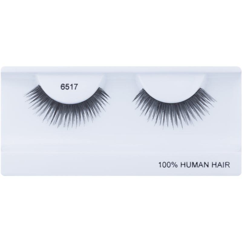 Diva & Nice Cosmetics Accessories Stick-on Eyelashes From Human Hair No. 6517 1 Pc
