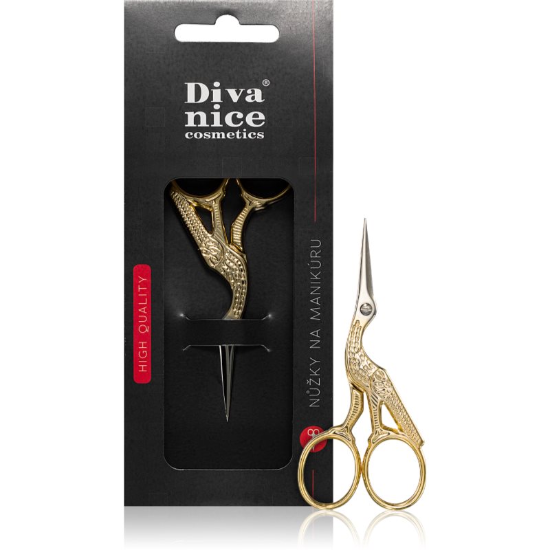 Diva & Nice Cosmetics Accessories Stork Nail Scissors 1 Pc