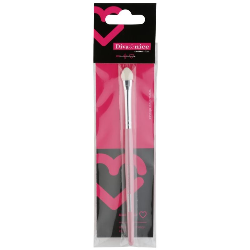 Diva & Nice Cosmetics Accessories Brush aplikator cieni do powiek MAX 491/6 1 szt.