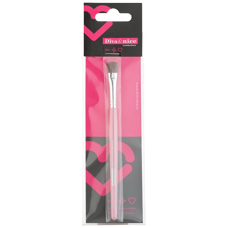 

Diva & Nice Cosmetics Accessories закруглений пензлик для нанесення тіней для повік MAX 491/3