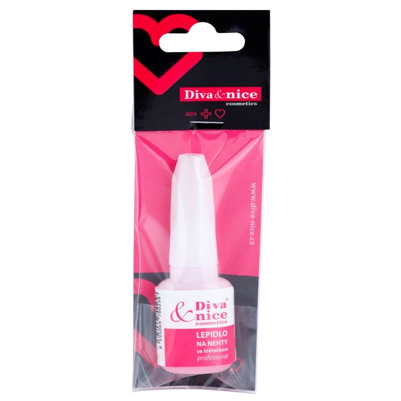Diva & Nice Cosmetics Accessories Nail Glue With Brush
