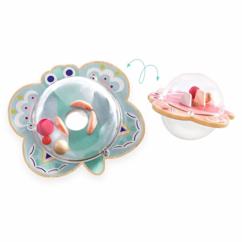 DJECO Rattle Babywizi hrkálka 18m  1 ks