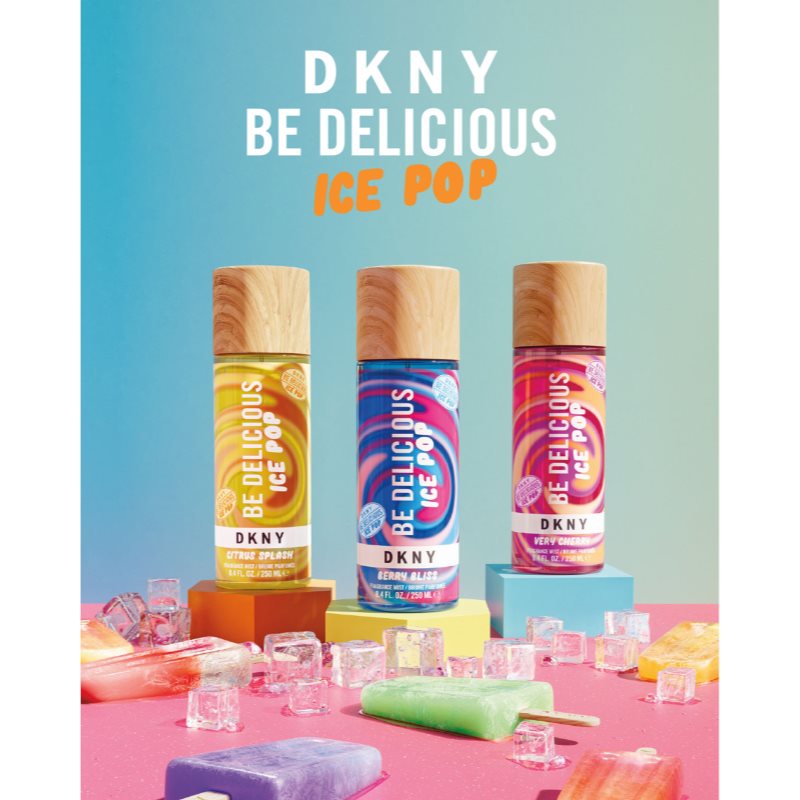 DKNY Be Delicious Ice Pop Very Cherry parfémovaný tělový sprej pro ženy 250 ml (obrázek 3)