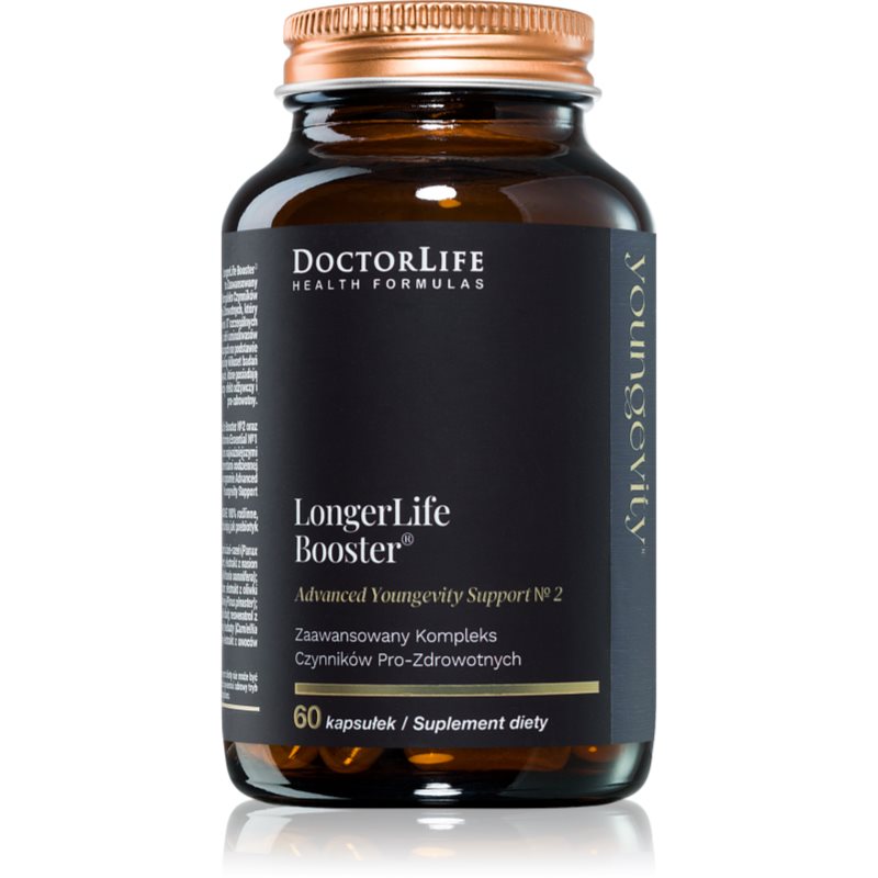 Doctor Life LongerLife Booster kapsułki na wsparcie zdrowia fizycznego i psychicznego 60 caps.