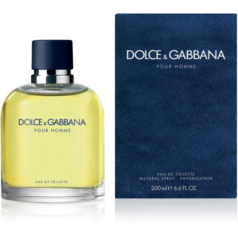 Dolce&Gabbana Pour Homme Eau de Toilette für Herren 200 ml