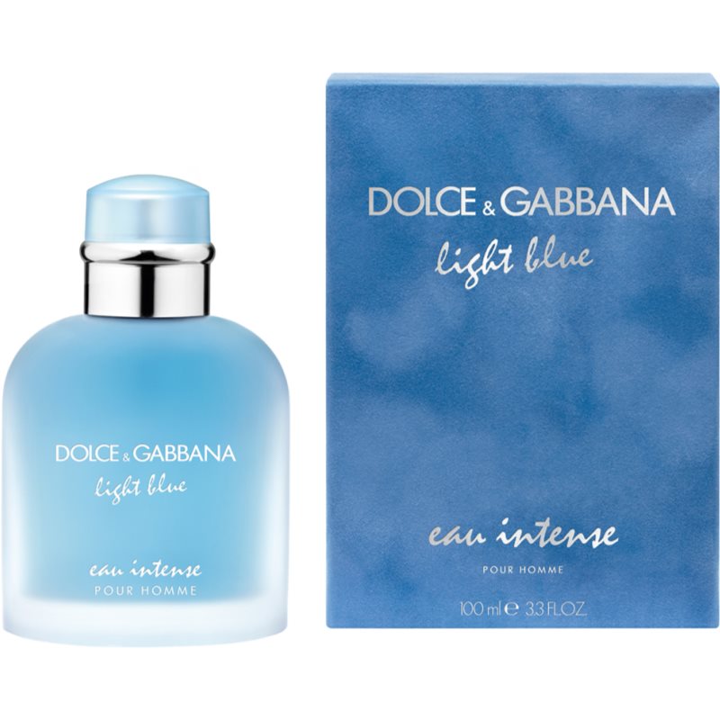 Dolce&Gabbana Light Blue Pour Homme Eau Intense Eau De Parfum For Men 100 Ml