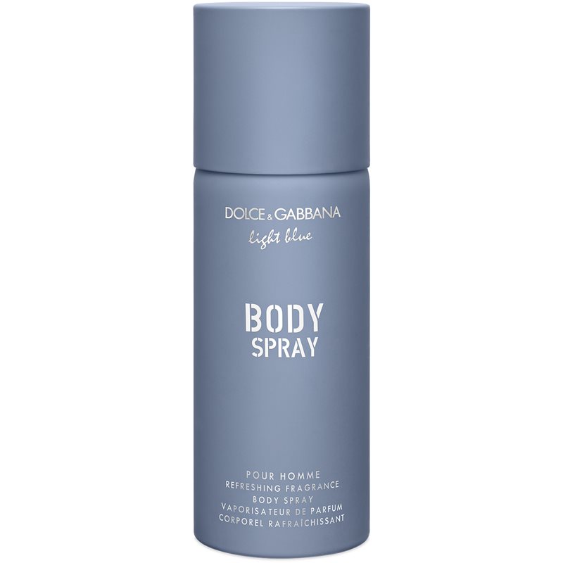 Dolce & Gabbana Light Blue Pour Homme Body Spray kūno purškiklis vyrams 125 ml