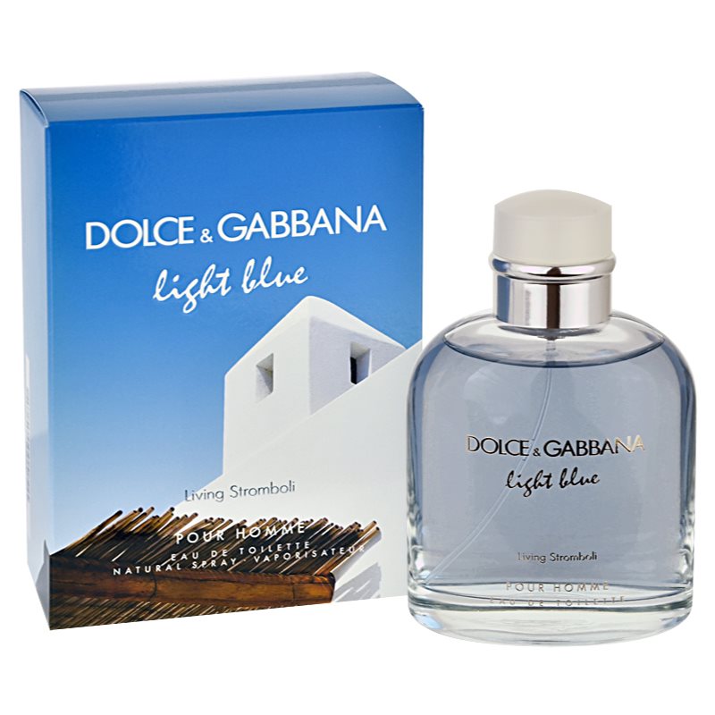 Dolce & Gabbana Light Blue Living Stromboli tualetinis vanduo vyrams 75 ml