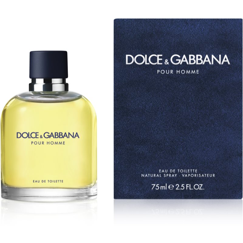Dolce&Gabbana Pour Homme Eau de Toilette für Herren 75 ml