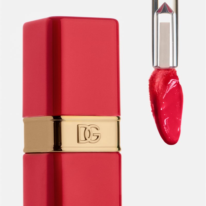 Dolce&Gabbana Rose Dew Lip Bite dlhotrvajúci tekutý rúž s hydratačným účinkom odtieň 05 Dreamy Rosewood - Milk Tea 6 ml (obrázok 7)