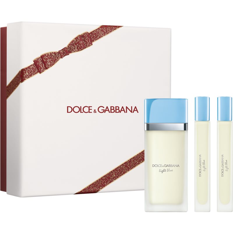 Dolce&Gabbana Light Blue EDT Mini Trio Gift Set Geschenkset für Damen