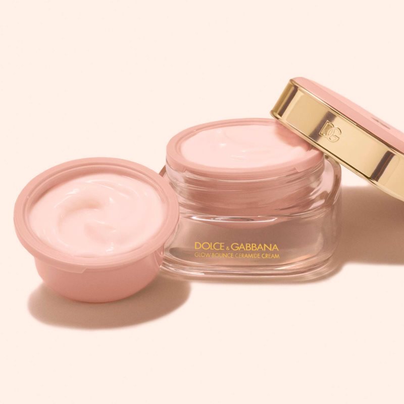 Dolce&Gabbana Fresh Skin Glow-Bounce Ceramide Cream Refill hydratační a zjemňující krém – náhradní náplň 50 ml (obrázek 5)