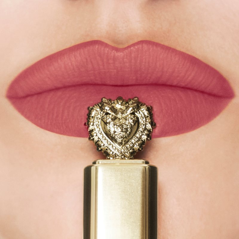 Dolce&Gabbana Flawless Everkiss Liquid Lip lehká tekutá matná rtěnka odstín PASSION 215 5 ml (obrázek 3)