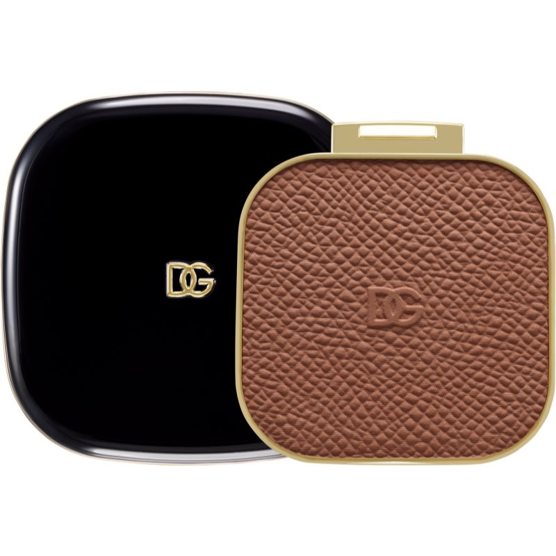 Dolce&Gabbana Classic Face&Eyes Match bronzer – náhradní náplň odstín 05 Deep - Warm Toned Red Brown 14 g