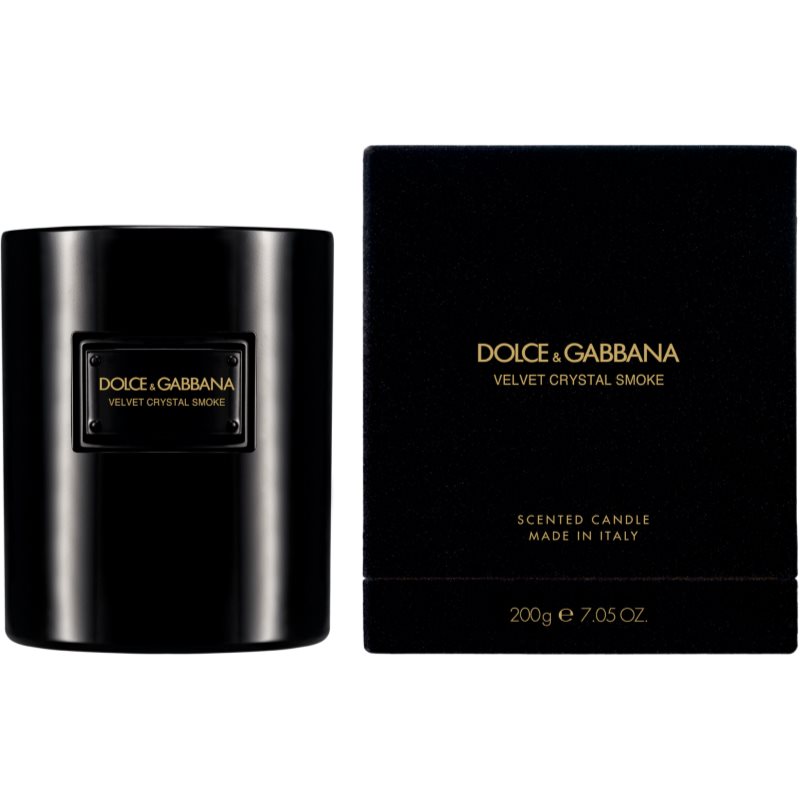 Dolce&Gabbana Velvet Crystal Smoke Scented Candle vonná sviečka 200 g