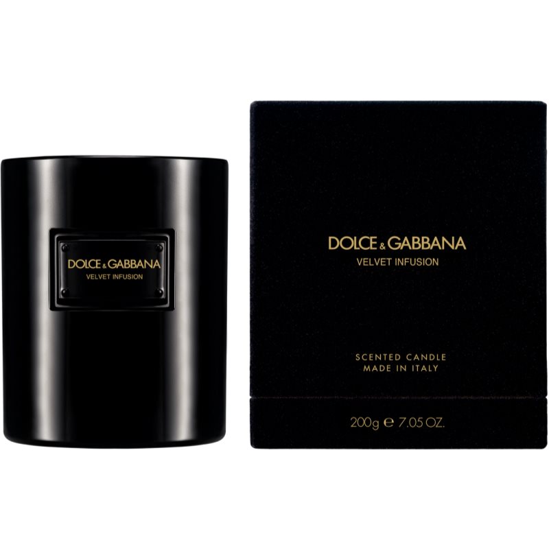 Dolce&Gabbana Velvet Infusion Scented Candle vonná sviečka 200 g