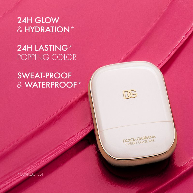 Dolce&Gabbana Cherry Glaze Bar tuhá krémová lícenka v tyčinke odtieň 03 Cheeky Coral - Pop Orange 11 g (obrázok 6)