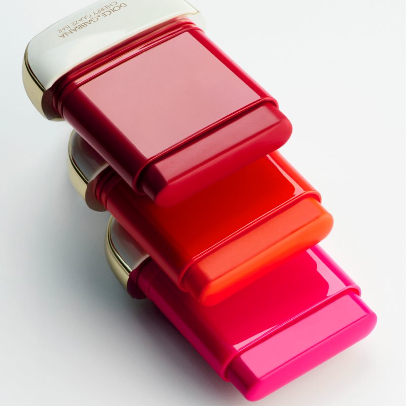 Dolce&Gabbana Cherry Glaze Bar tuhá krémová lícenka v tyčinke odtieň 03 Cheeky Coral - Pop Orange 11 g (obrázok 7)