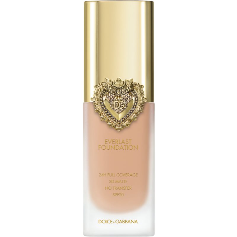 Dolce&Gabbana Flawless Everlast Foundation intenzivně krycí make-up s dlouhotrvajícím efektem SPF 20 odstín 14W LIGHT MEDIUM 27 ml