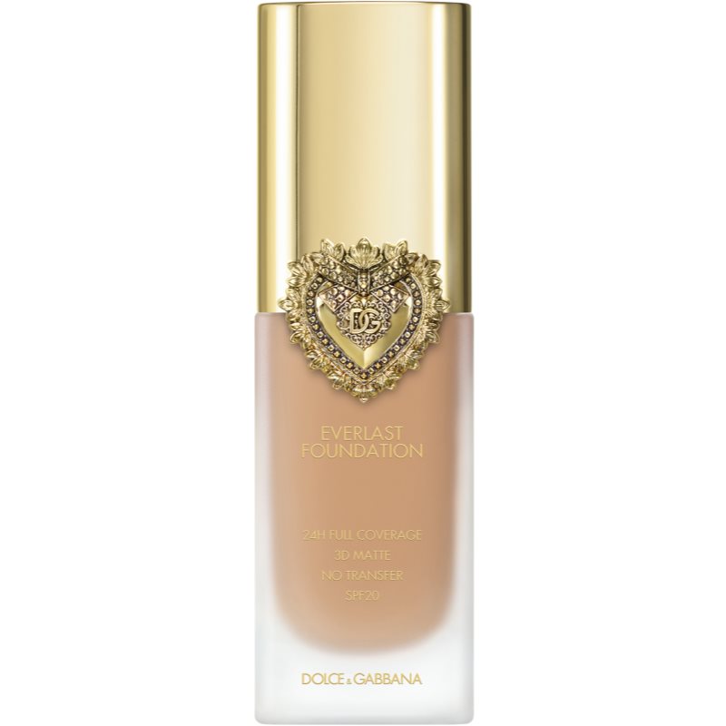 Dolce&Gabbana Dolce&Gabbana Flawless Everlast Foundation εντατικά καλυπτικό μακιγιάζ μακράς διαρκείας SPF 20 απόχρωση 18N MEDIUM 27 ml