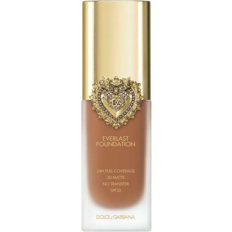 Dolce&Gabbana Flawless Everlast Foundation intenzivně krycí make-up s dlouhotrvajícím efektem SPF 20 odstín 26C MEDIUM DEEP 27 ml