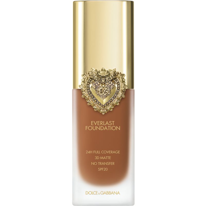 Dolce&Gabbana Flawless Everlast Foundation intenzivně krycí make-up s dlouhotrvajícím efektem SPF 20 odstín 29W MEDIUM DEEP 27 ml