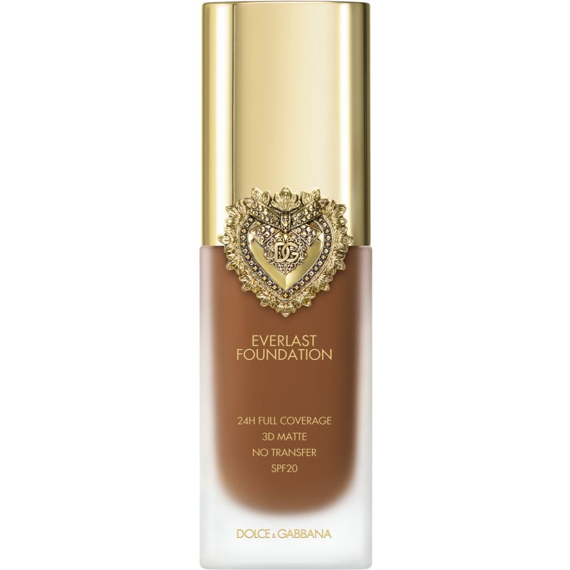 Dolce&Gabbana Flawless Everlast Foundation intenzivně krycí make-up s dlouhotrvajícím efektem SPF 20 odstín 31N MEDIUM DEEP 27 ml