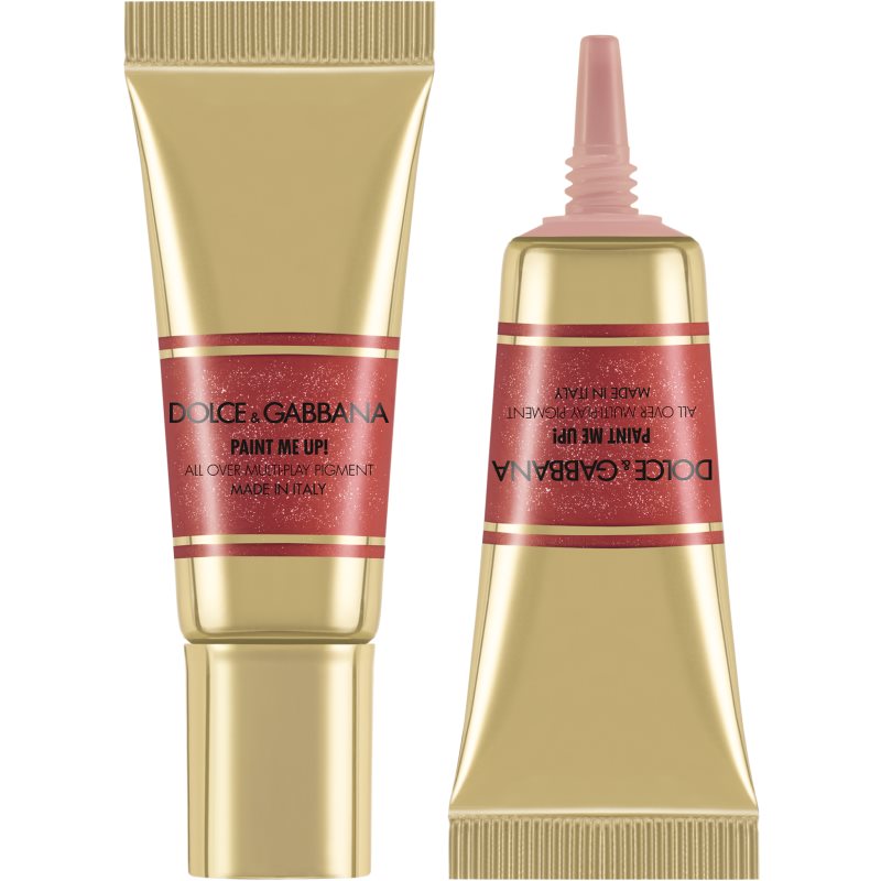 Dolce&Gabbana Bold Paint Me Up! multifunkční líčidlo pro oči, rty a tvář odstín 03 Red Sketch - Metallic Brick Red 5 ml
