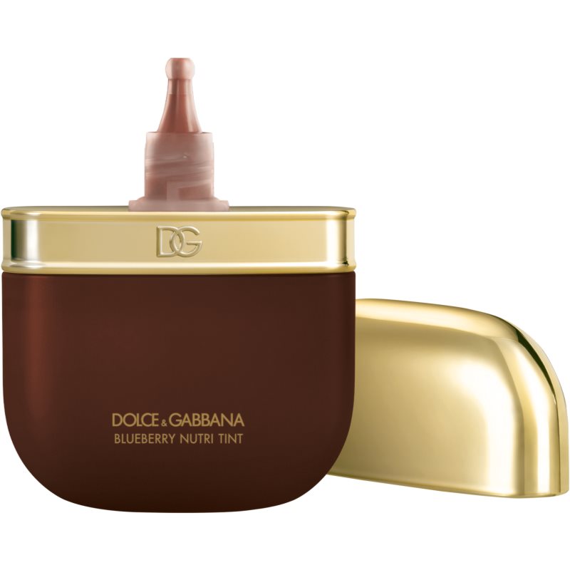 Dolce&Gabbana Dolce&Gabbana Fresh Blueberry Nutri-Tint λαμπρυντική κρέμα τονισμού απόχρωση 39N Deep 30 ml