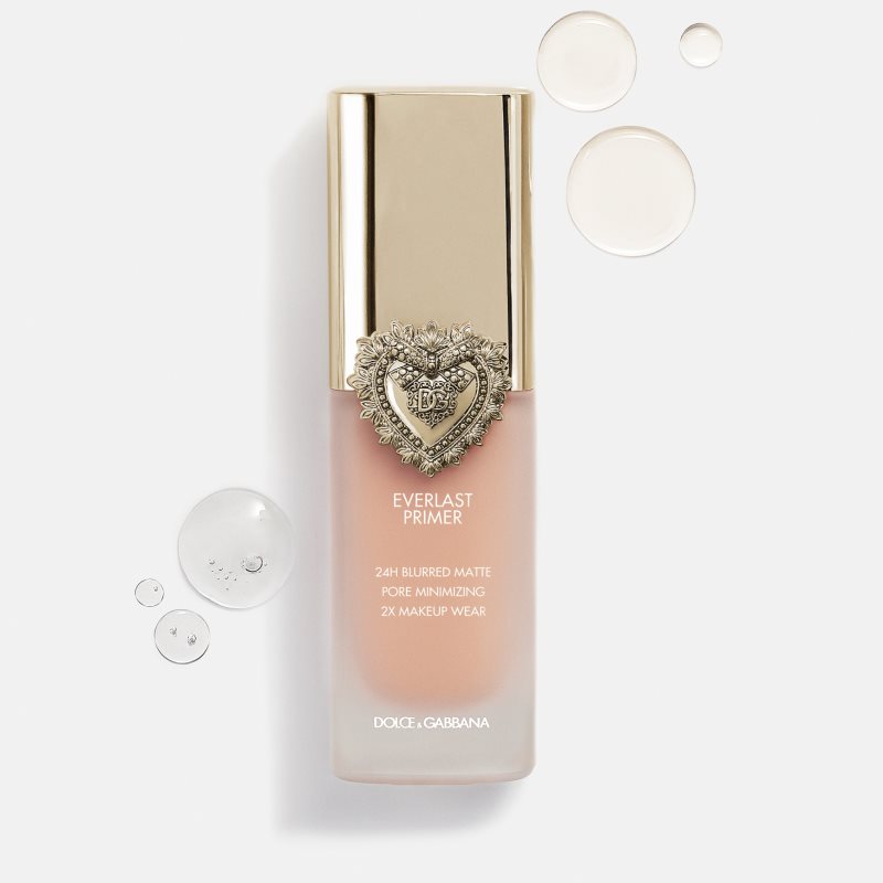 Dolce&Gabbana Flawless Everlast Primer long-lasting makeup primer shade Translucent brightening apricot tone 28 ml