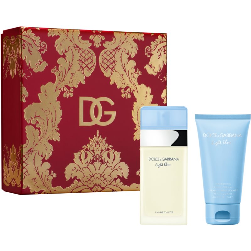 Dolce&Gabbana Light Blue Christmas подарунковий набір для жінок