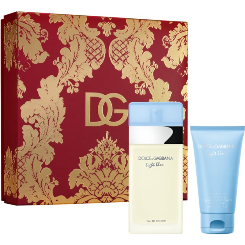 Dolce&Gabbana Light Blue Christmas подарунковий набір для жінок