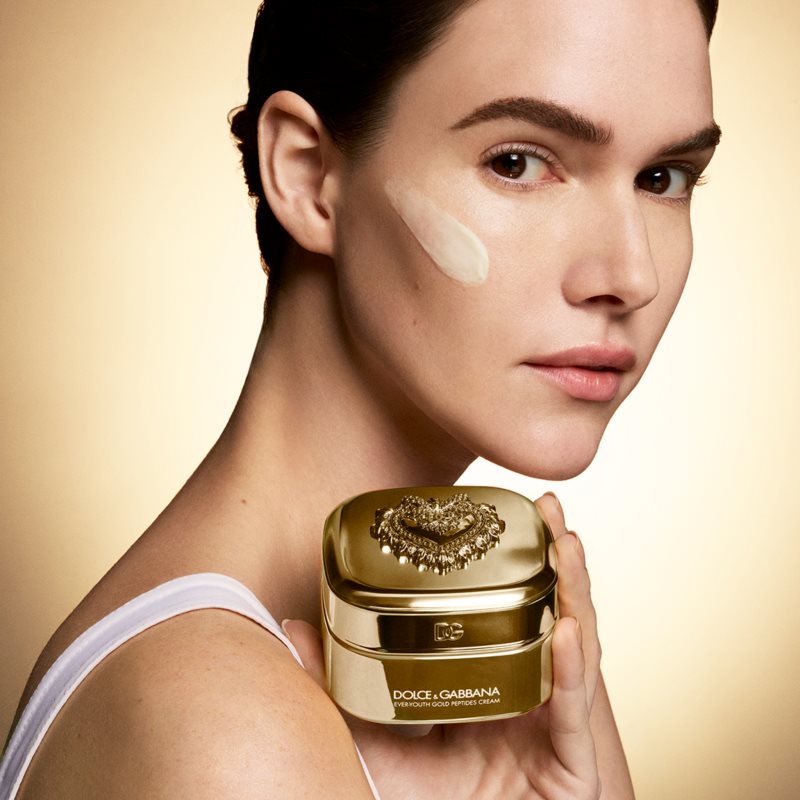 Dolce&Gabbana Ever-Youth Gold Peptides Cream festigende Gesichtscreme 50 ml (Bild 4)