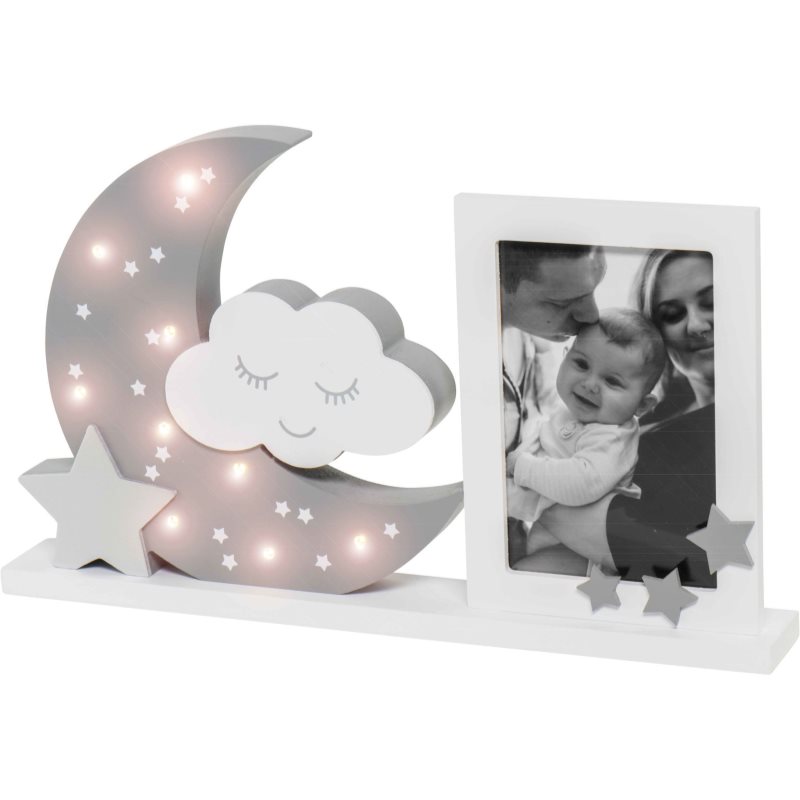 Dooky Luxury Memory Box Triple Frame Printset Decorative Frame With LED Backlight Grey 1 Pc