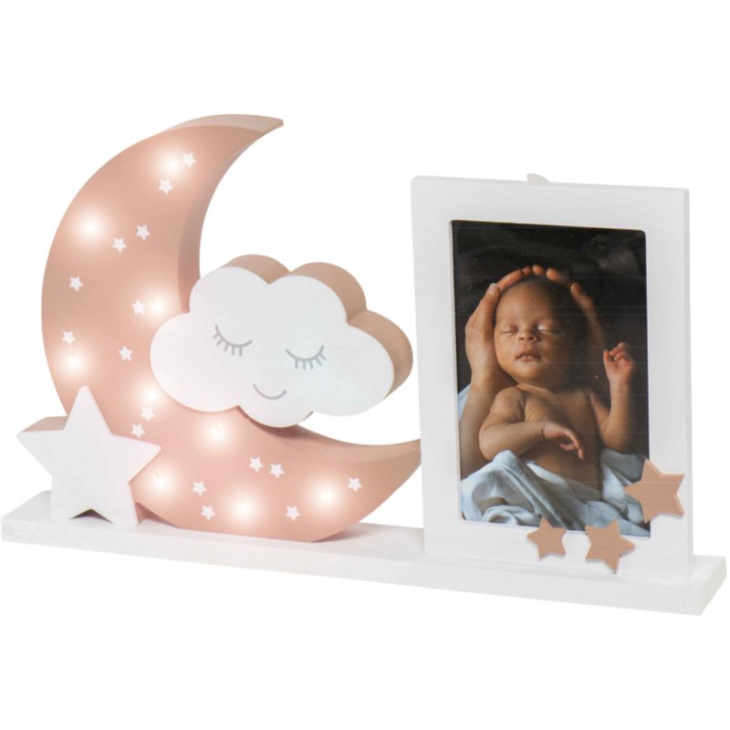 Dooky Luxury Memory Box Triple Frame Printset Decorative Frame With LED Backlight Brown 1 Pc