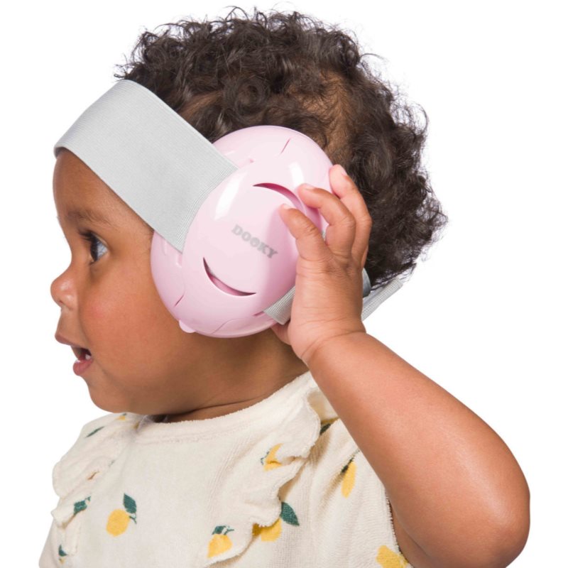 Dooky Baby Ear Protection BABY 0-36m Ear Protectors For Children Pink 1 Pc